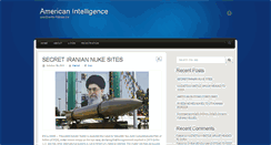 Desktop Screenshot of americanintelligence.us